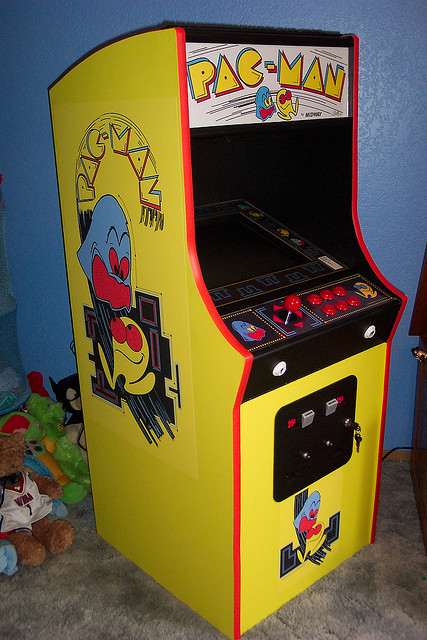 Pacman Arcade Machine Papercraft | www.imgkid.com - The ...