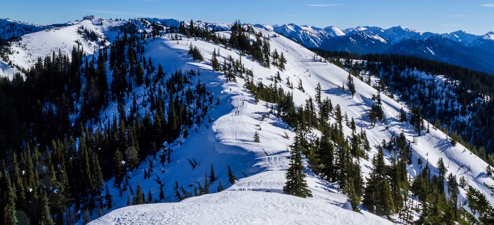 Snowshoeing to Hurricane Hill