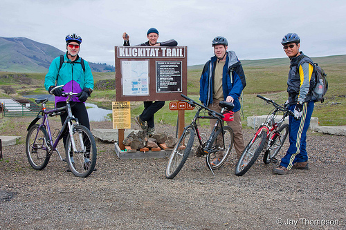 Klickitat Rail Trail and Labyrinth Trail