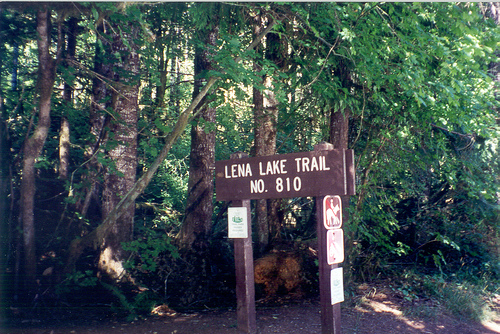 Lena Lake Hike - Wrong Tent1