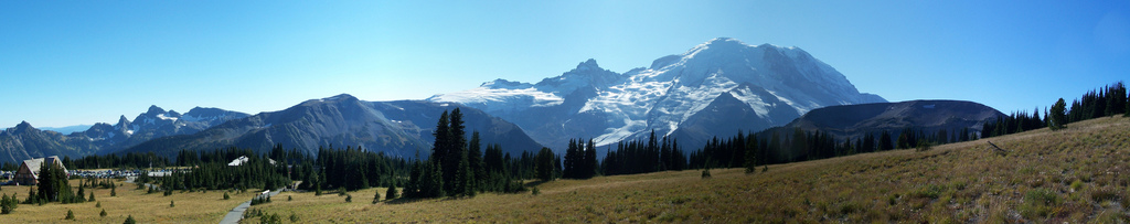 Panorama Mount Rainier