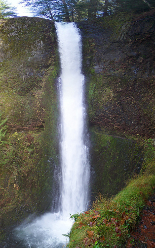 Tunnel Falls Vertical Autostitch Panorama