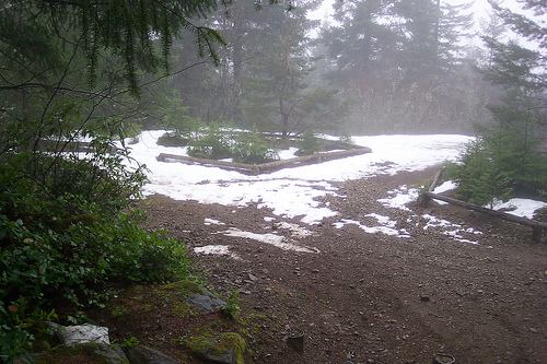 Old Green Mountain Summit Parking Area