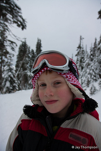 2011-11-20 Hurricane Ridge Snowshoe with Hayden-073