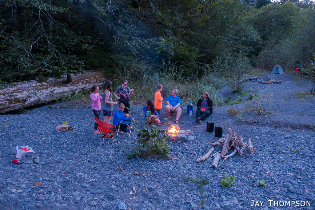 Beaver Flats at Staircase – Kid’s Campout