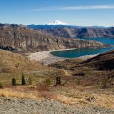 Mt Adams comes into view as you climb higher.