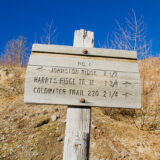 The sign doesn't say it, but this is the junction of the Tuman Trail #207