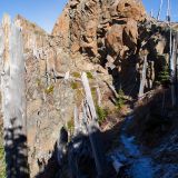 Stone arch coming into view