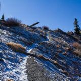 Trail above Saint Helens Lake