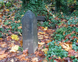 Cemetary headstone