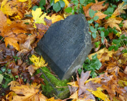 Cemetary headstone