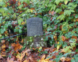 Cemetary headstone