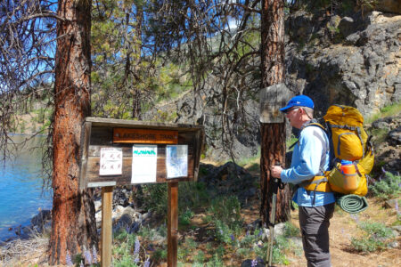 Trailhead at Prince Creek