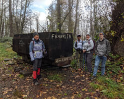 Old coal cart